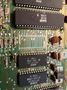 Commodore C64 CHIP noch nicht gesockelt