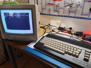 Commodore 64 black / white Test