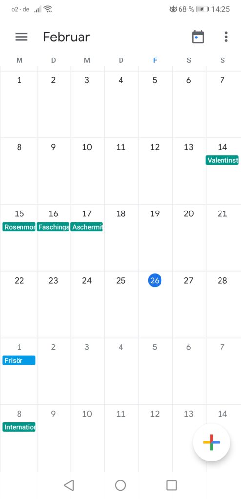 Thunderbird Kalender mit Google-Kalender synchronisieren