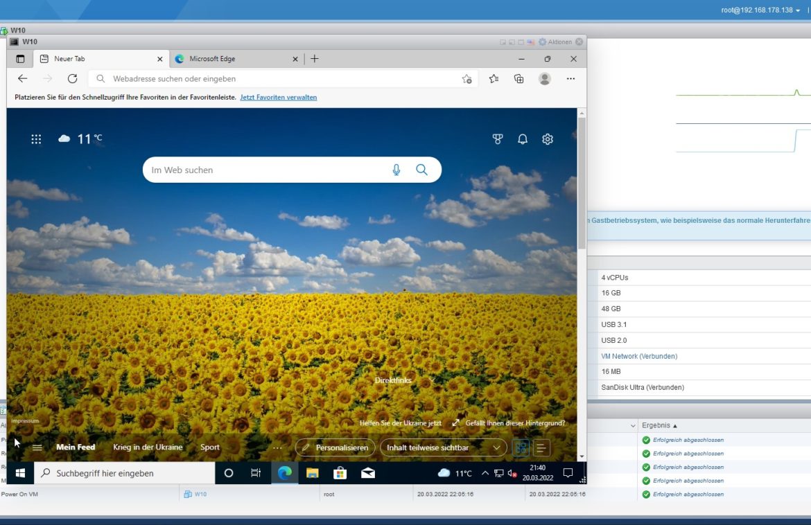 VMware vCenter Server Installation Teil 1